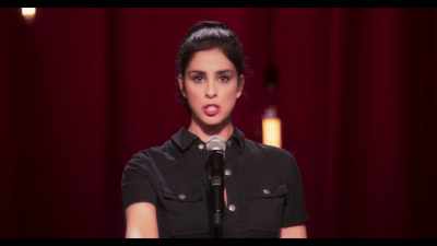 I just shook her hook as if to say: - Sarah Silverman: A Speck of Dust