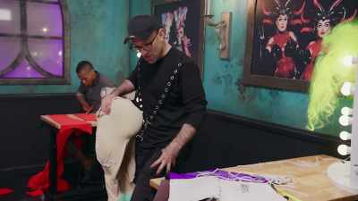 I just stood and flexed
as hard as I could - The Boulet Brothers' Dragula: Titans