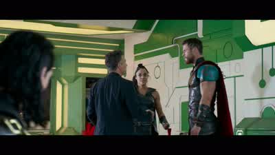 I was just talking to him just a couple minutes agoand he was totally ready to kill any of usHe did try to kill meYes me too On many many occasionsThere was one time when we were childrenhe transformed himself into a snake and he knows that I love - Thor: Ragnarok