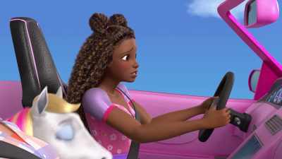 I just thought you should know
your mom's taking a little nap - Barbie: A Touch of Magic