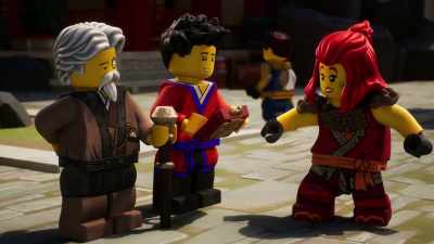 I was just wandering
here randomly, - LEGO Ninjago: Dragons Rising
