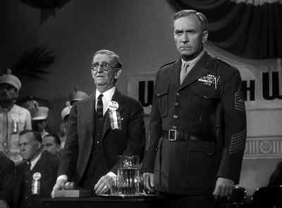 I just wanna tell you one thing see - Hail the Conquering Hero