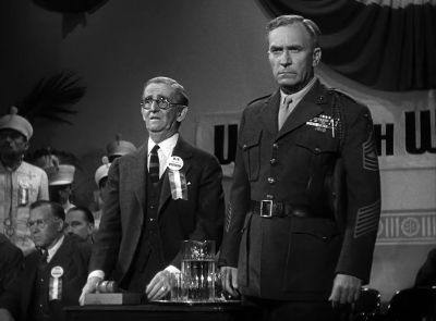 I just wanna tell you one thing see - Hail the Conquering Hero
