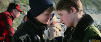 Well I wanted to say thank youWow Thank you A real momentYou know your voice is kind of nicewhen your mouth isn't screwing it upYeah well thanksAnd you know your looks are kind of prettywhen your face doesn't screw it up - The Goonies