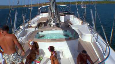 I just wanted to confirm
timing for dinner - Below Deck Sailing Yacht