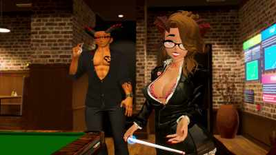 I just wanted to drink
and have fun - We Met in Virtual Reality