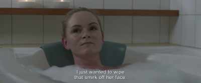 I just wanted to wipe
that smirk off her face. - Under the Tree
