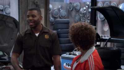I keep putting
eviction notices on his door, - The Upshaws
