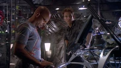 I keep seeing her lying there on that gurney - Earth: Final Conflict
