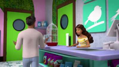 I keep texting Barbie but
she's not getting back to me. - Barbie: A Touch of Magic
