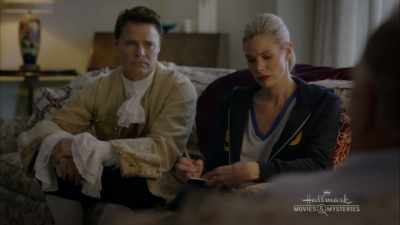 I keep them in my office, - Gourmet Detective: Eat, Drink and Be Buried