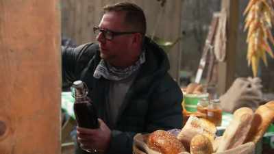  I kicked it off
 with little grape juice, - Moonshiners: Master Distiller