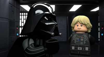 -I knew a Skywalker once.
-(PLEASANT MUSIC PLAYING) - Lego Star Wars Terrifying Tales