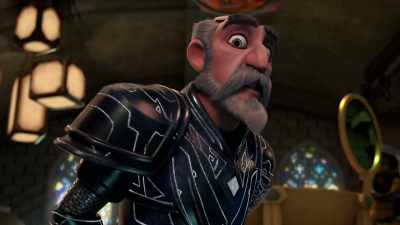 I knew my apprentice was an ignoramus,
but traveling through time? - Wizards: Tales of Arcadia