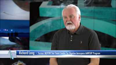 I knew, based on some
of the conversations I had, - Accidental Truth: UFO Revelations
