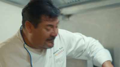 I knew I was gonna get mole
on my dress. - Eva Longoria: Searching for Mexico
