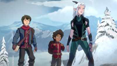 I knew I saw smoke.
Maybe we can find help. - The Dragon Prince