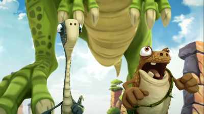 I knew I should have eaten
a bigger breakfast. - Gigantosaurus