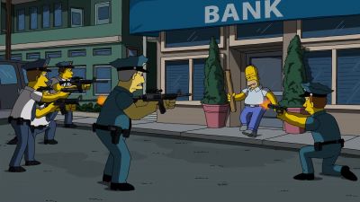 I knew it was a sandwich. - The Simpsons