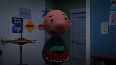 I knew that if I didn't get to
that bin before the cops did, - Diary of a Wimpy Kid Christmas: Cabin Fever