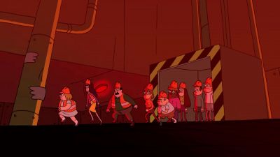 I knew the boiler
would act up again! - Clarence