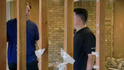 I knew we'd have issues,
but water is the worst. - Renovation Impossible