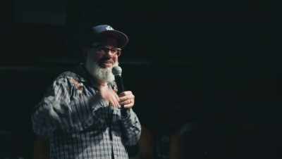 I knew were weren't
gonna lay there!" - David Cross: Oh Come On