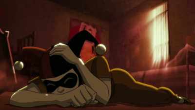 - I knew you'd...
- [exploding] - Harley Quinn