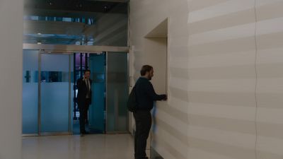 I knocked
on your office door. - Billions