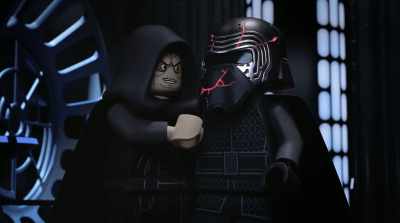 I know! And that's how we got
the idea for Starkiller Base! - LEGO Star Wars Holiday Special