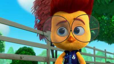 I know. But we need to get him out of here
so we can solve this case. - The Chicken Squad