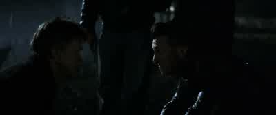BRENDAN I know you can speakSo say it Say you love meDon't look at him look at me Now you say it You say you love meHe never does anything without you No let me go StopI'm coming backJOHN CRYINGYou love me so much you gotta kill my fucking girlfriend - Mystic River