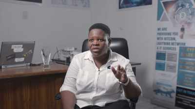 I know you cannot control it - Banking on Africa: The Bitcoin Revolution