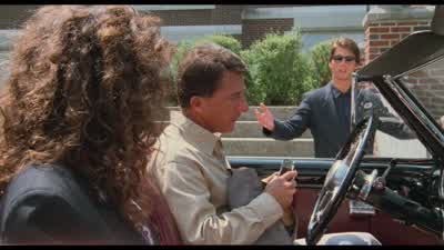 Who is this guy He jumped into the carWeII he can jump outI'm an exceIIent driver That's good Come onWhy did you Iet him in It's not a toyHe says he drives this carDad Iets me drive sIow on the driveway every Saturday'Course the seats were originaIIy - Rain Man