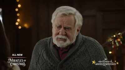 I know, dad. I know. - Swept Up by Christmas