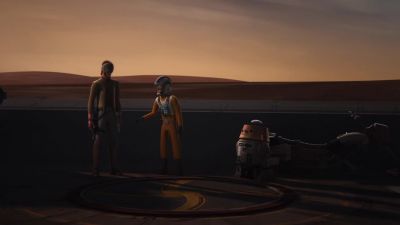 I know she did, Chop.
I know. - Star Wars Rebels