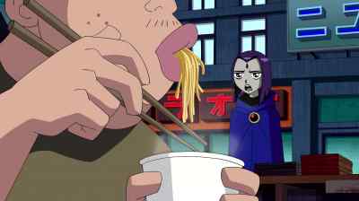 I know english, german,
latin, romanian, - Teen Titans: Trouble in Tokyo