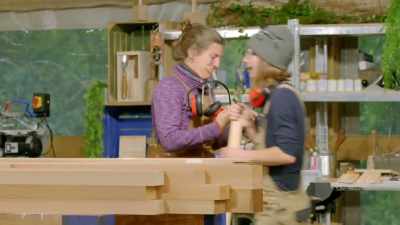 I know exactly what I'm doing
for the first bit - Handmade: Britain's Best Woodworker