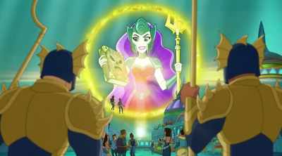 I know from
the Book of Legends - DC Super Hero Girls: Legends of Atlantis