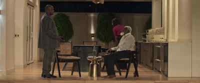 I know we got off on the wrong foot,
but please sit down let's share a drink. - Katangari Goes to Town