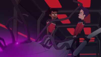 I know you guys were friends
at the Academy, - Star Trek: Lower Decks