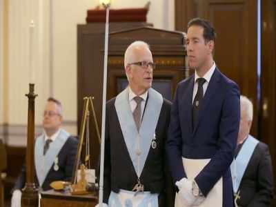 I know how confident he is normally, - Inside the Freemasons