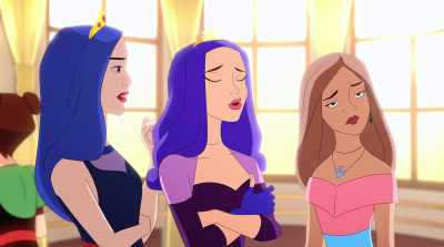 I know how disappointed
you are, but we'll be here. - Descendants: The Royal Wedding