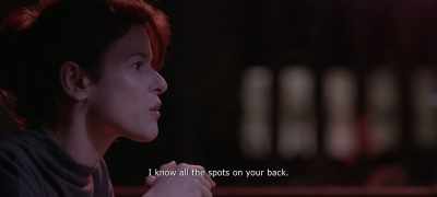 I know how many moles you have
on your back, you have seven. - The Pink Cloud