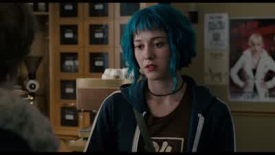 Listen I know I can be hard to be around sometimesI totally understand if you don't want to hang out anymoreNo no I want to hang It'sYou know the whole evil ex boyfriend thingExesIt's no biggieAnd you know I know it's earlybut I I don't think anything can - Scott Pilgrim vs  the World