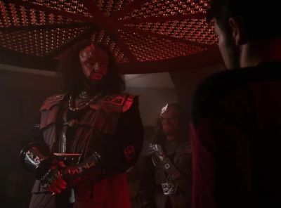 I know I can count on
every Klingon warrior in this crew - Star Trek: The Next Generation