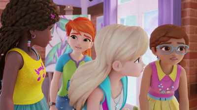 I know. I can't remember where
the missing etching came from, - LEGO Friends: Girls on a Mission