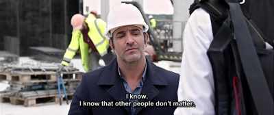 I know.
I know that other people don't matter. - Up for Love
