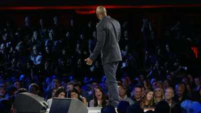 I know, I know.
That's the dilemma for the audience. - Dave Chappelle: The Age of Spin