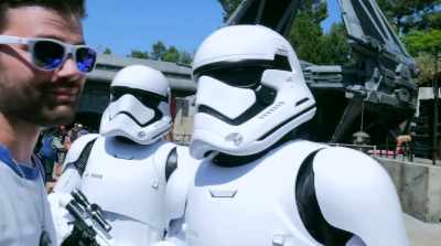 -I know. I know.
-[woman laughs] - Star Wars: Galaxy's Edge - Adventure Awaits